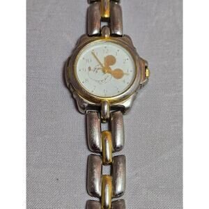 Ladies Disney SII Mickey Mouse FZJ008 Two Tone Quartz Watch. needs battery